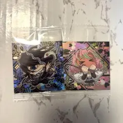 鬼滅の刃　ウエハース　伊黒小芭内&甘露寺蜜璃