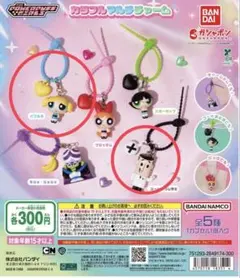 パワーパフガールズ カラフルマルチチャーム2個セット