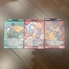 ONE PIECE カードゲーム スタートデッキ 3種セット　ルフィ　ゾロ　サボのサムネイル