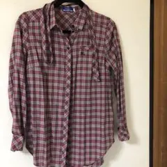 BURBERRY BLUE LABEL チェック柄長袖シャツ 38