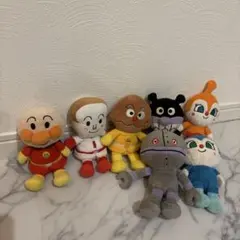 アンパンマン セット売り セット 7個 ぬいぐるみ ダダンダン コキンちゃん