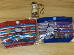 サンリオ ガチャガチャ プールバッグ風ミニポーチ