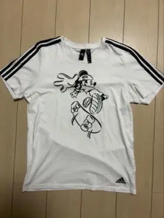 adidas スケートボード ミッキーマウスTシャツ ホワイト