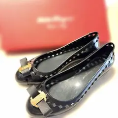 Salvatore Ferragamo ラバー バレエシューズ レインシューズのサムネイル