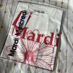 Mardi Mercredi Tシャツ フラワー ピンクのサムネイル