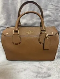 COACH コーチ ミニボストン イエロー 黄色 着回し 差し色 大人気 