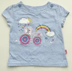 JoJo Maman Bébé 刺繍 トラクターTシャツ 12-18Mのサムネイル