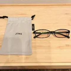 JINS PC 度なし　ブラック　ブルーライトカット