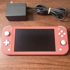 Nintendo Switch Lite コーラルピンク 充電器付き