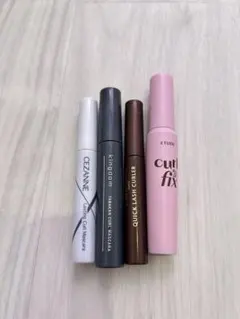 ブラウンマスカラ、クリアマスカラ セット