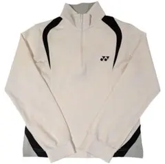 日本製 YONEX ヨネックス　ハーフジップ 長袖 ポロシャツ レディース S