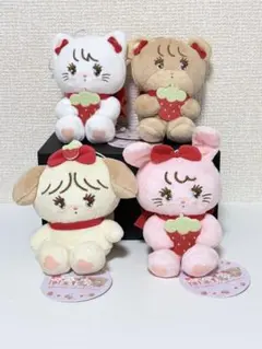 【新品】mikko いちごマスコット ぬいぐるみ