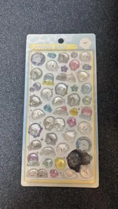 正規品 水族館限定 アザラシ ボンボンドロップシール