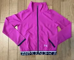 UNDER ARMOUR トラックジャケット ウインドブレーカー ピンク YMD