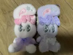 ウサギのぬいぐるみ 2体セット