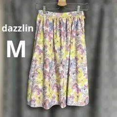dazzlin花柄ギャザースカート