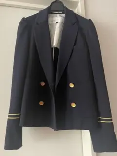 DOUBLE STANDARD CLOTHING ジャケット ネイビー　36