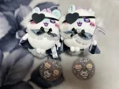 ちいかわ　てんしあくま　あくまな大きめマスコット　モモンガ 2個セット