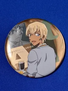 名探偵コナン　安室透　缶バッジ　USJ 名探偵コナン usj 安室透