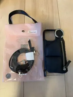 ♪ajew 에쥬 iPhone 케이스 어깨가 달린 iPhone16Pro