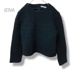 【イエナ】IENA 長袖トップス ショート丈 ゆったり 日本製 バックファスナー