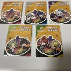 カラフルピーチ　オリジナルステッカー 全5種コンプリート　セブンイレブン