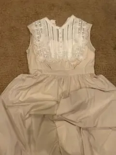 ワンピース Grace Cotton-Blend Long Dress/Herlipto Instagram LIVE Clip🎞✨ Grace Cotton-Blend Long Dress -ecru