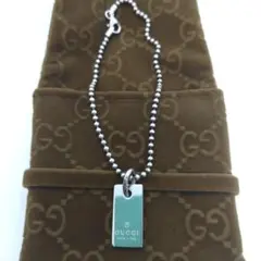 新品Gucci グッチ ボールチェーンブレスレット シルバー925