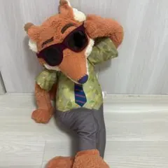 ズートピア ニック・ワイルド ぬいぐるみ サングラス
