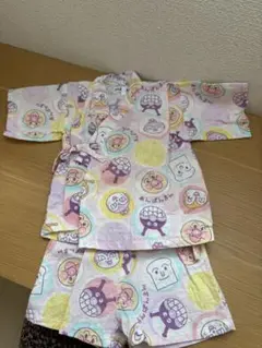 アンパンマン　甚平 90サイズ ピンク系