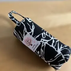 水筒カバー　黒地C