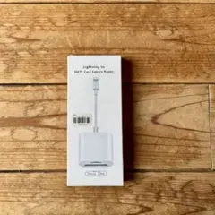 Lightning SDカードリーダー iPhone iPad 写真 動画 転送