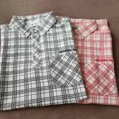 アディダスゴルフ 半袖ポロシャツ2枚セット☺️