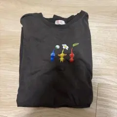 ピクミン Tシャツ 黒 半袖