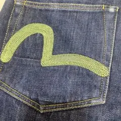 エヴィス　EVISU 2000 NO2 W32 刺繍ステッチ　赤耳　セルビッチ