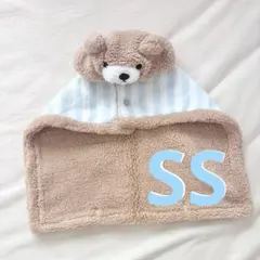 ペットパラダイス ペット ドッグウェア 犬服 もこもこ クマ ポンチョ SS