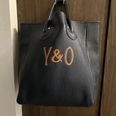 ヤング&オルセン YOUNG&OLSENロゴペイントバック ブラウン Y&O - メルカリ