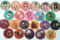 ヒロアカ　コースター22点セット　　コラボ限定　非売品　おまけ付き