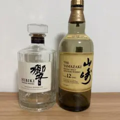 未洗浄】山崎12年と響ブレンダーズチョイス 空き瓶セット - メルカリ