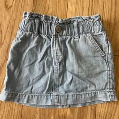 GAP DENIM ライトブルーデニムスカート　90cm