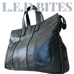 L.E.D.BITES エルイーディーバイツ　本革　ビジネスバッグ　A4収納可能のサムネイル
