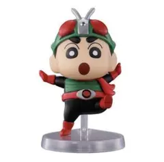 クレヨンしんちゃん×仮面ライダー コラボレーションフィギュアコレクション ガチャ