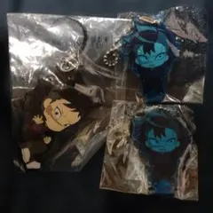 【鬼滅の刃】玄弥 ラバーストラップ×1個 アクリルキーホルダー2個セット