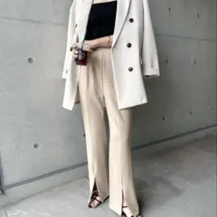スリットパンツ スラックス