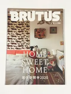 BRUTUS 居住空間学 2020 5/15 郷古隆洋 ツレヅレハナコ 橋本麻里