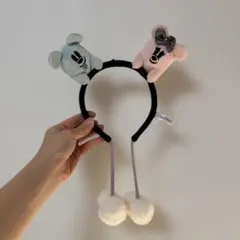 【美品】ハロウィン ミッキー&ミニー カチューシャ ディズニー