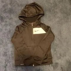 Nike DRI-FIT 黒フード付きジャージ