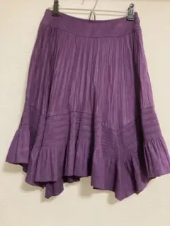 フレアスカート プリーツスカート