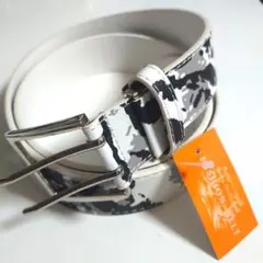 新品タグ付き メンズ ベルト カモフラ柄