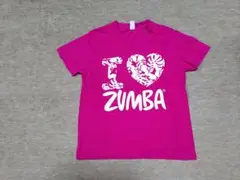 ZUMBAロゴTシャツ　ピンク